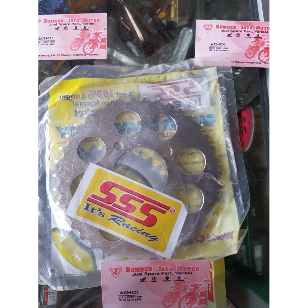 Promo Puasa gir sss belakang 428 26 sampai 35 motor supra atau semua motor honda Diskon