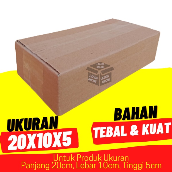 

KARDUS PACKING 20x10x5 box kotak packing pack kardus packing murah PROMO