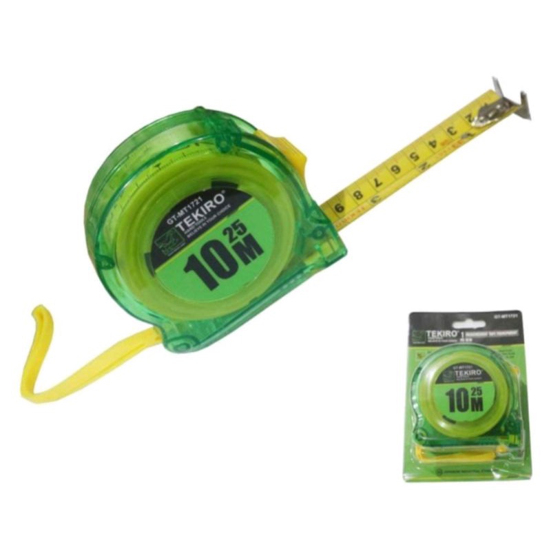 Meteran Transparan Tekiro 10 Meter