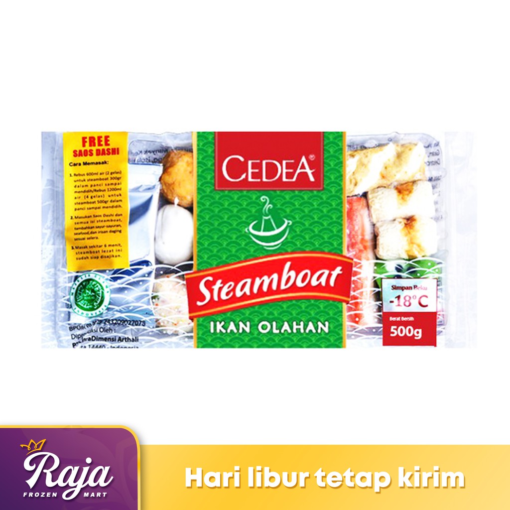 

Cedea Steamboat Set 500gr / Shabu / Frozen Food / Kentang Beku / Makanan Beku