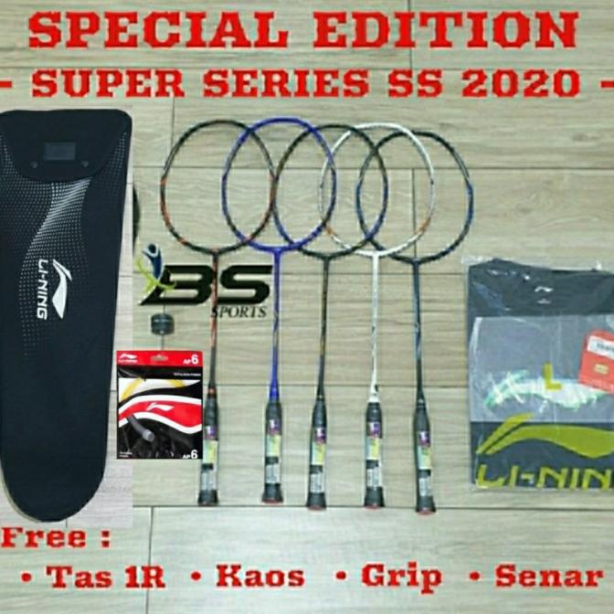 RAKET BADMINTON LINING SUPER SERIES 2020 SS 2020 ORIGINAL 100%