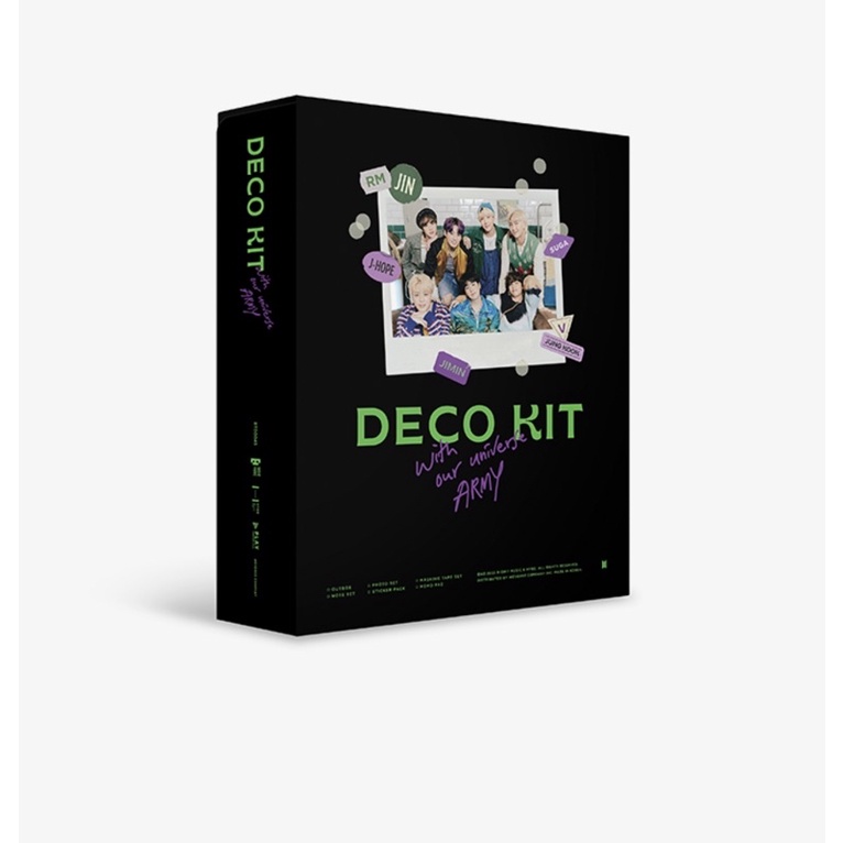 Deco Kit BTS Fullset [Ready Stock - Last Piece]