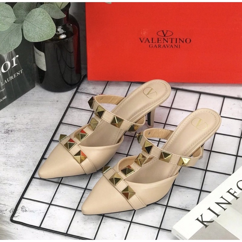 heels va316998 sepatu sendal wanita import realpict