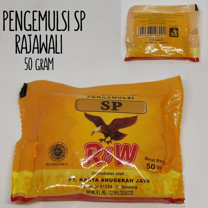 

Rajawali Emulsifier| SP Rajawali 50gr