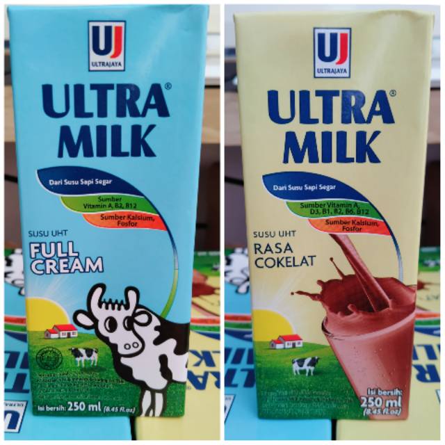 

Susu UHT Ultra Milk 250ml