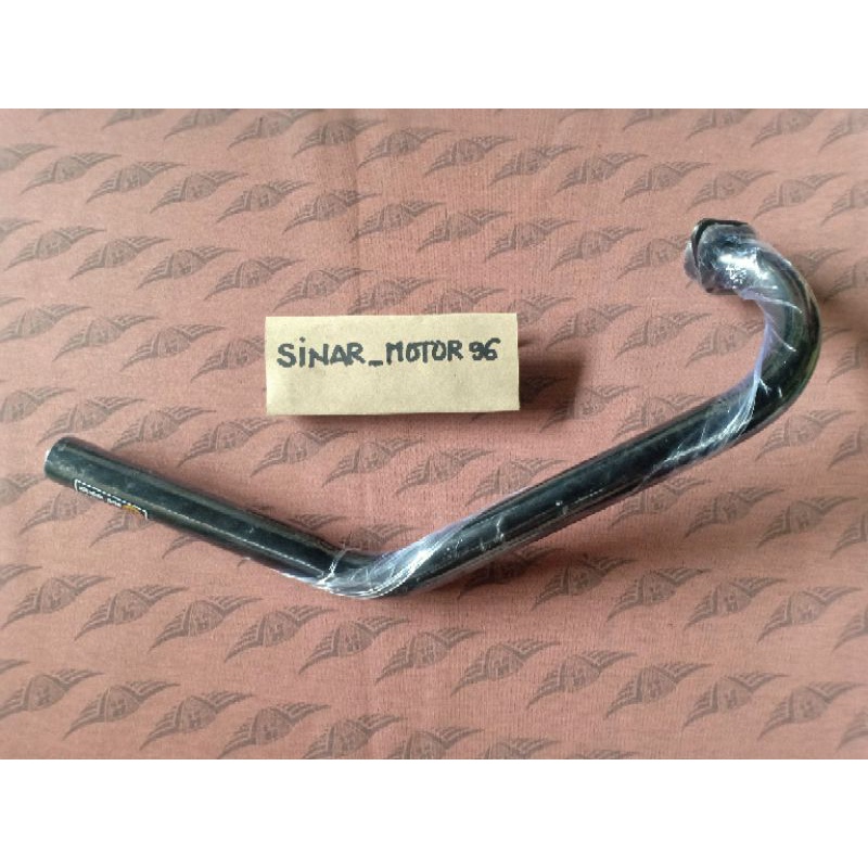 LEHER KNALPOT /LEHER SAMBUNGAN KNALPOT STANDAR HITAM VIXION VIXION NEW DAN BYSON