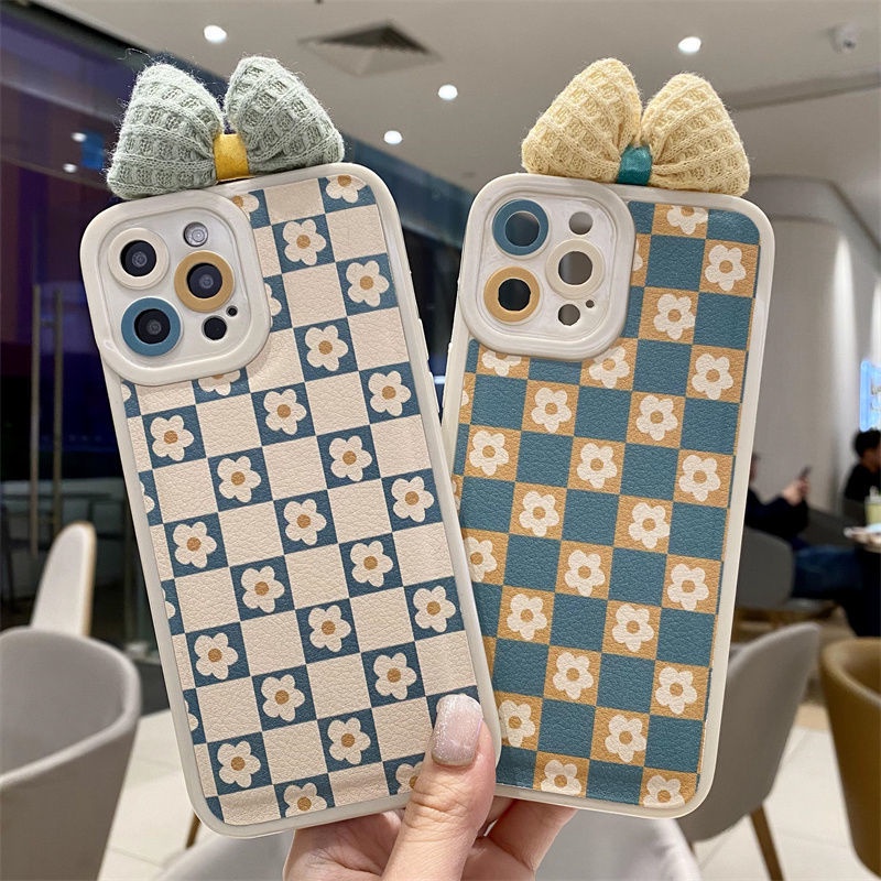 Case Pelindung Motif Bunga Untuk iPhone 12 13 11 Pro Max X Xs Max Xr 7 8 Plus hsd4