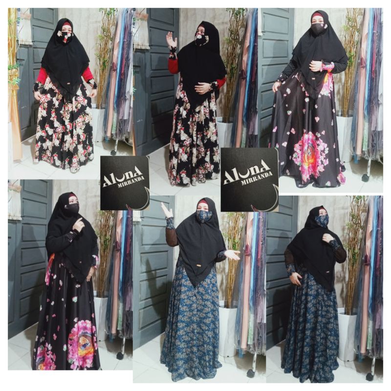 dress hanifah syari by Aluna Miranda only dress