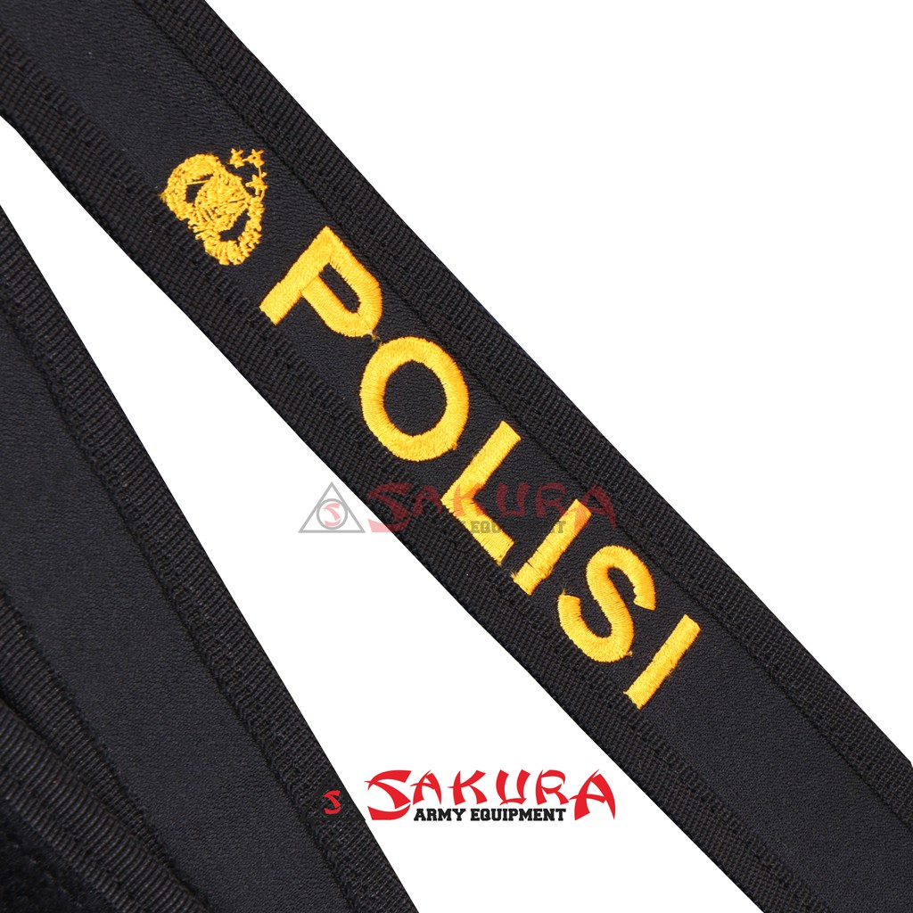 Sabuk Dalam Polisi Sabuk Rekat Logo Polisi Sabuk Rekat POLRI