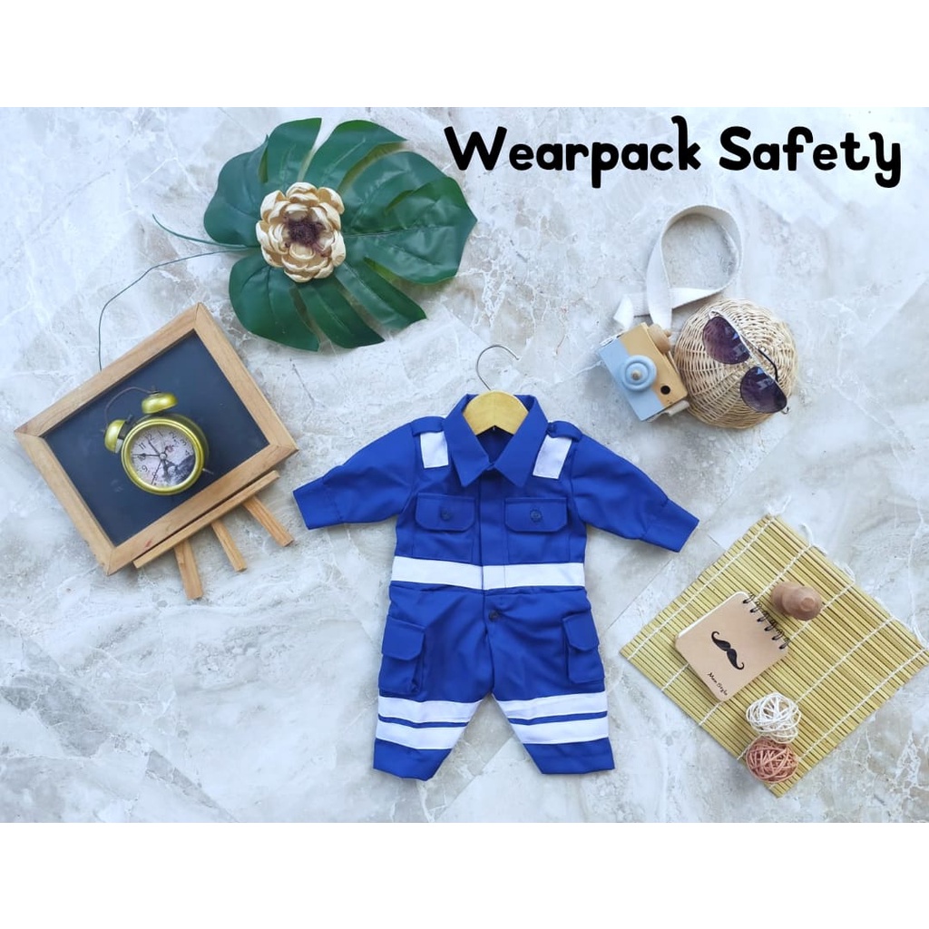 Wearpack Safety | Baju Newborn | Baju Karnaval | Baju Anak Unik | Baju Murah Meriah