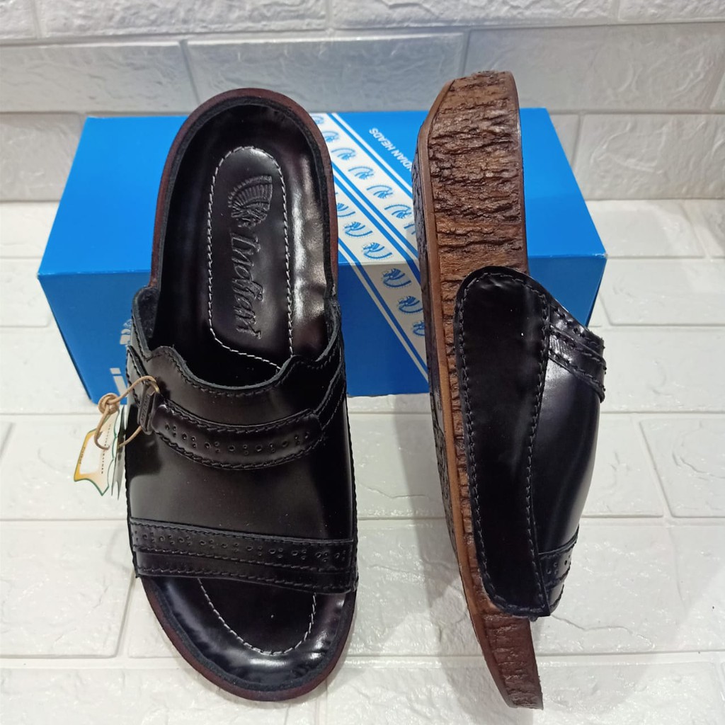 INDIAN sandal kulit asli selop pria produk original type 437