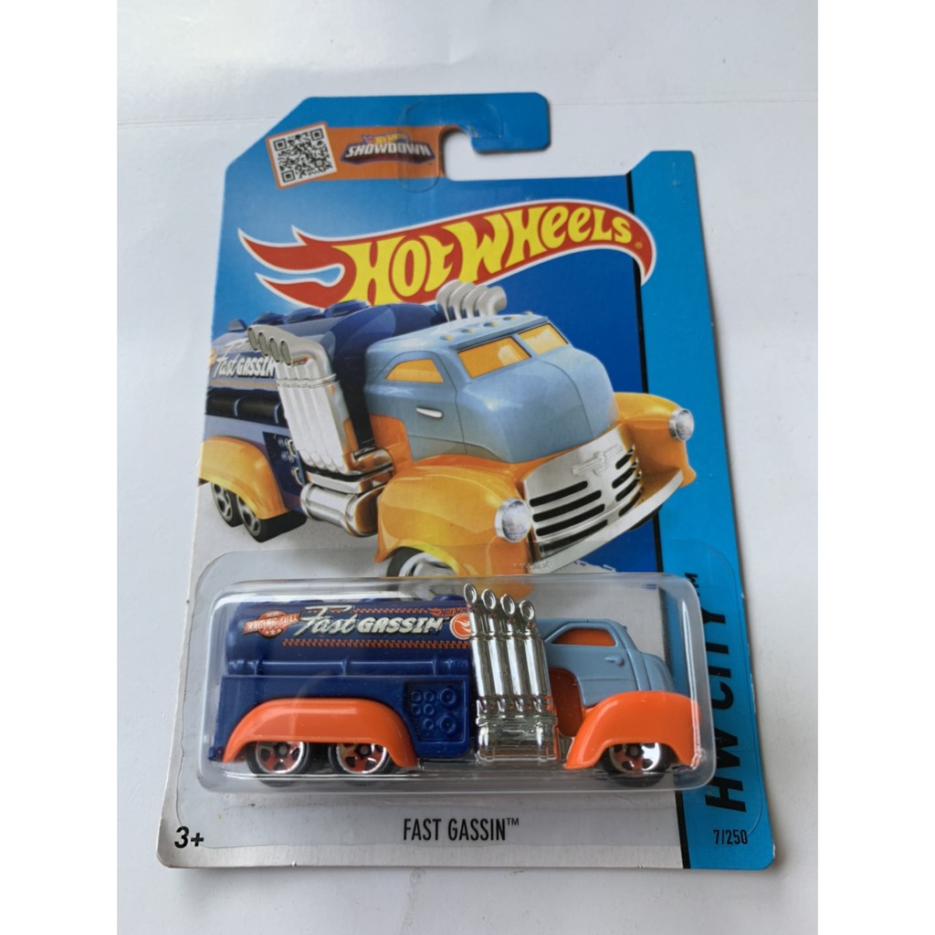 HOT WHEELS HOTWHEELS FAST GASSIN BIRU MOBIL TANGKI MINYAK PERTAMINA TREASURE HUNT DIECAST LANGKA