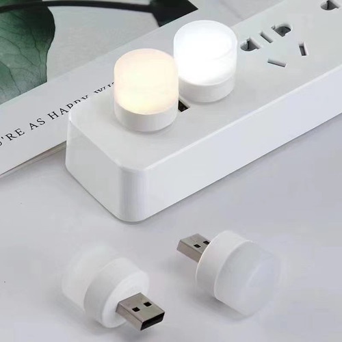 Mini USB Light Lampu Tidur Lampu Baca USB putih/warm white travel