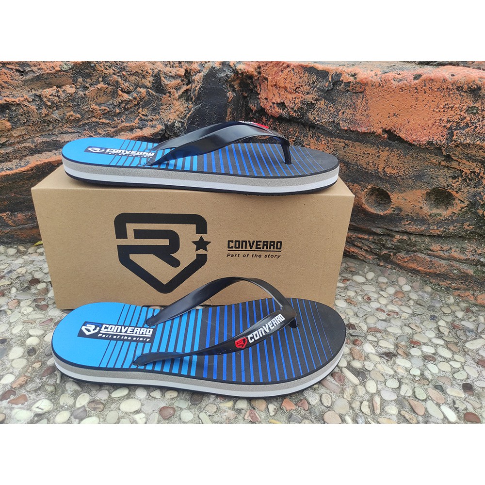 Termurah Sandal Jepit Converro Sendal Spons Pria Casual Sandal Distro Kekinian