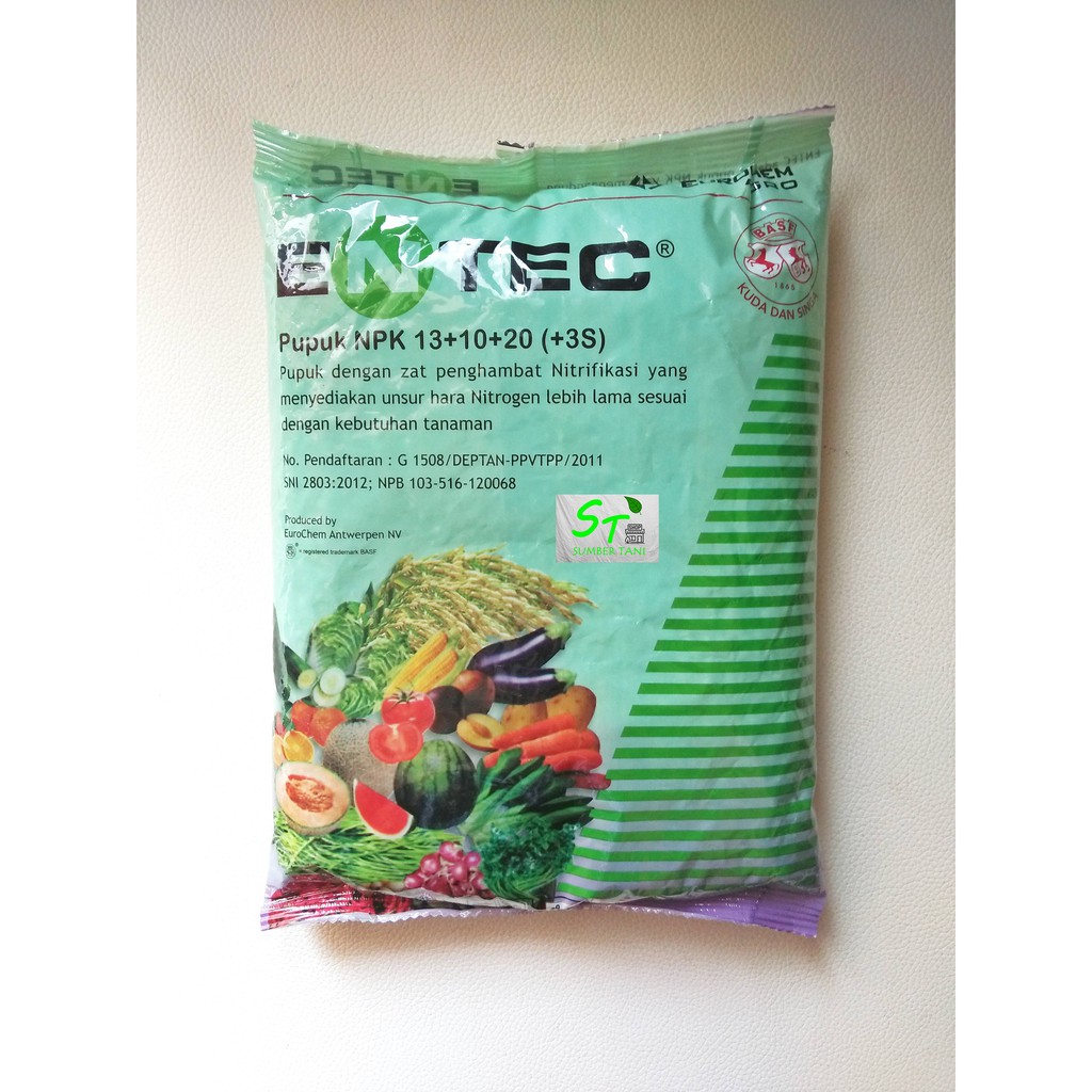 Pupuk NPK BASF 13 - 10 - 20 (3S) BELGIA - 1kg