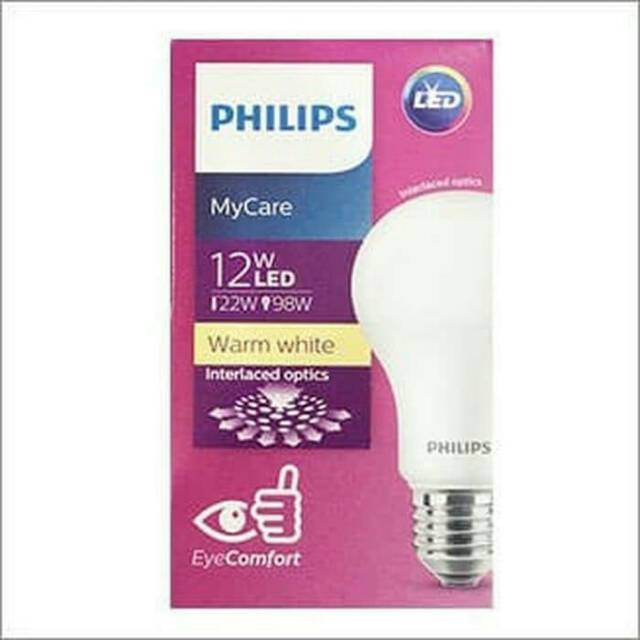 Lampu bohlam LED PHILIPS 12WATT PUTIH