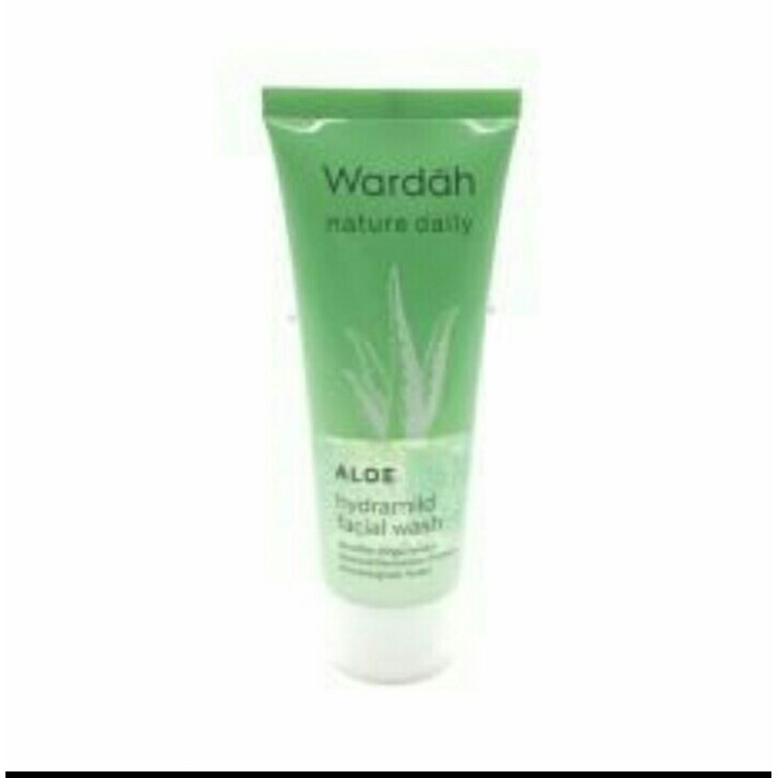 Wardah Nature Daily Aloe Hydramild Facial Wash /Pembersih wajah aloe
