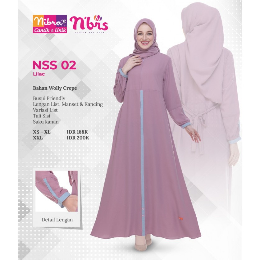 Paling Baru Gamis Nibras Terbaru  2022 Dan Harganya 