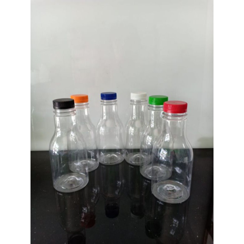 Botol pir 250ml / botol plastik 250ml isi 50pcs (Short Neck) free packing kardus