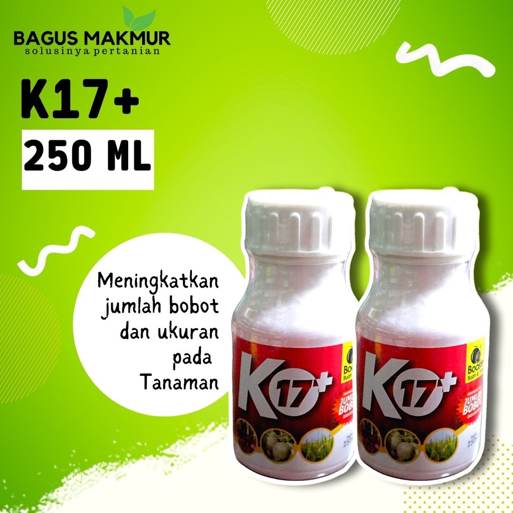 K17+ (BOOSTER BUAH DAN UMBI) 250 ML