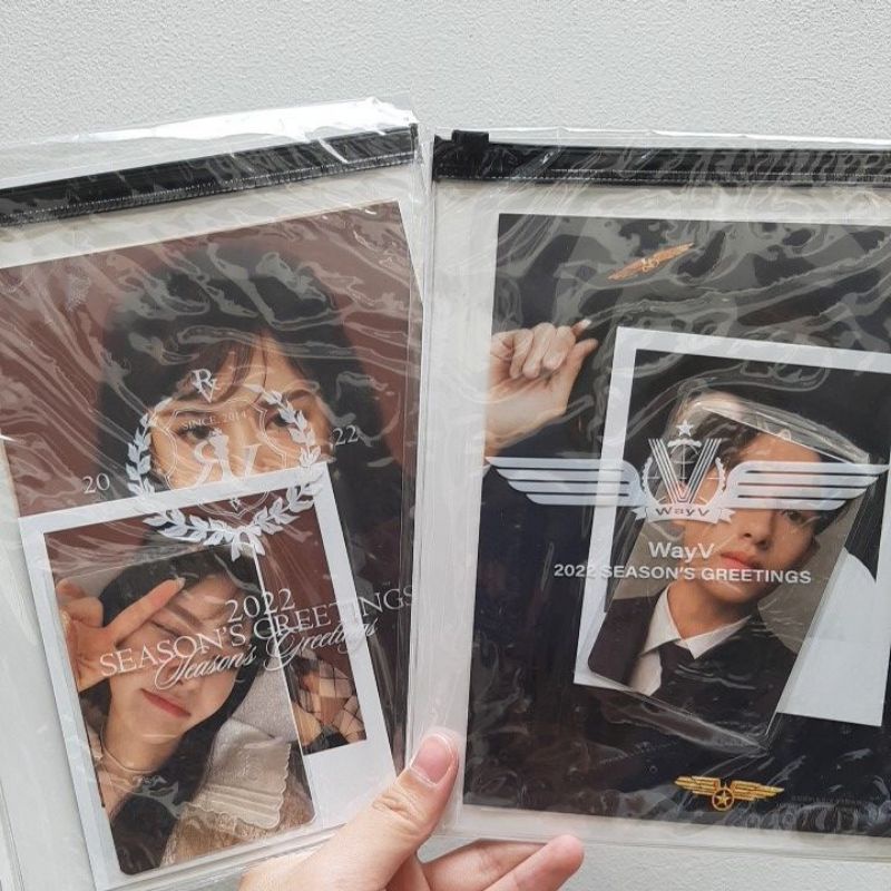 2022 Season's Greetings Photopack Red Velvet Wendy Wayv NCT Winwin Sealed Ready INA | PP Photo pack 