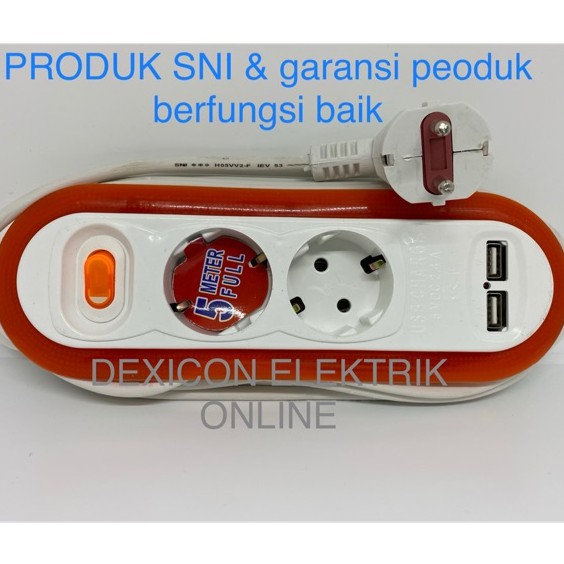 Stop kontak usb/usb stop kontak 2 LB/charger usb/colokan usb/terminal usb/adapter usb/charging USB