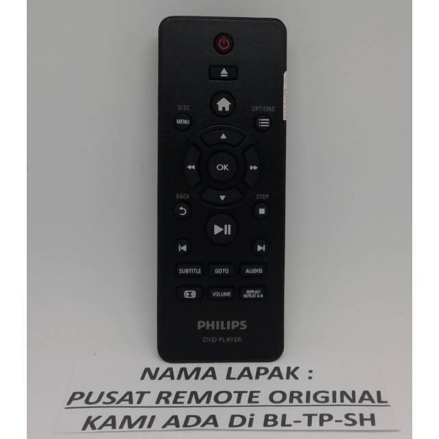 REMOT DVD PHILIPS KECIL ORIGINAL