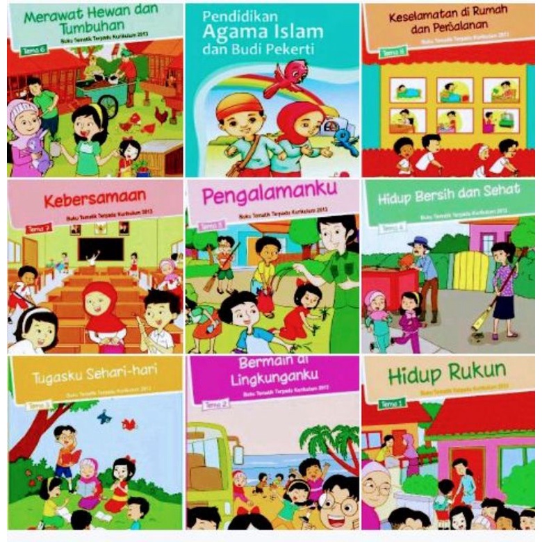 Buku TEMA kelas 2 SD/Mi lengkap