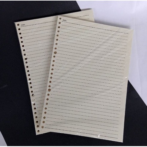 

Loose Leaf binder kertas file Bookpaper 80 GSM B5# Ruled# Dotted #Grid #Blank 50 lbr