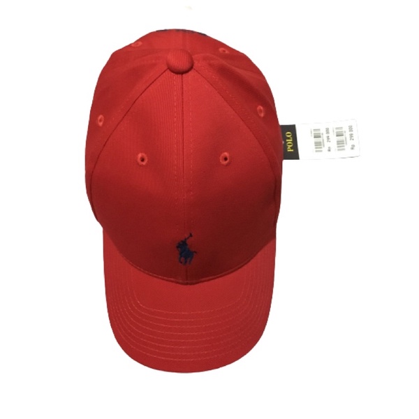 Topi Polo Cap Ralph Lauren Red