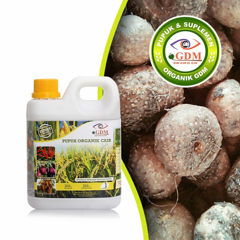 Pupuk tanaman Porang Organik GDM 100 ml repack