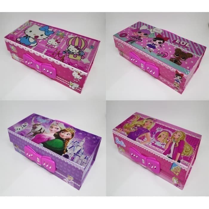 

Tempat pensil peralatan sekilah anak anak karakter LITTLE PONY DORAEMON