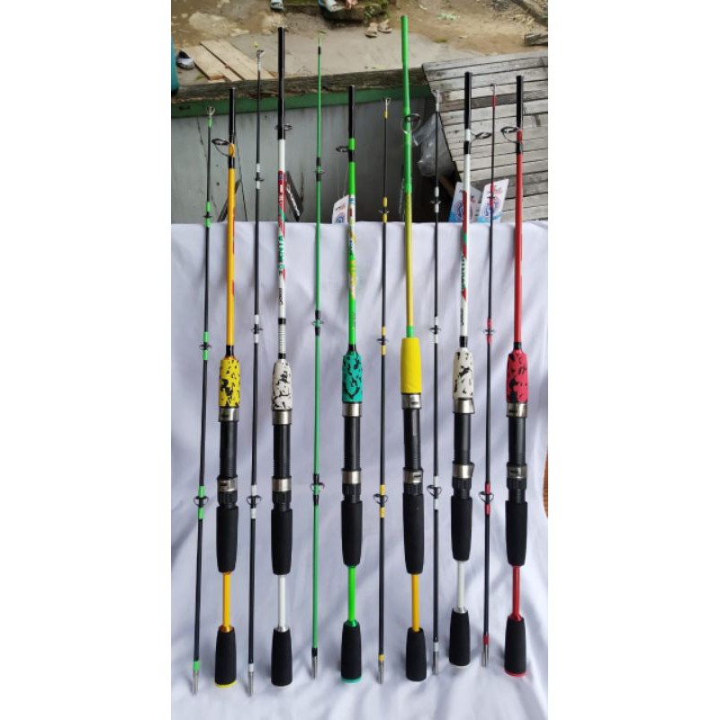 joran fiber solid stik pancing
