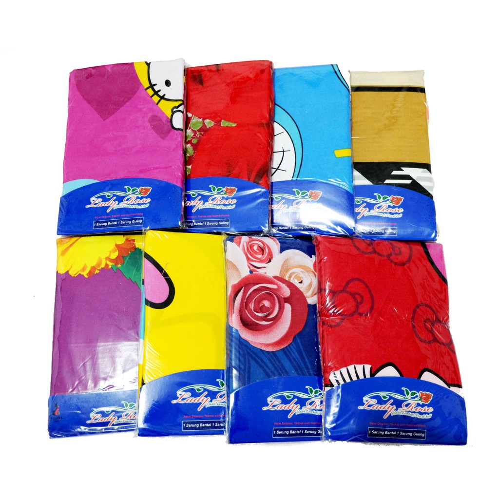 Sarung Bantal &amp; Sarung Guling LADY ROSE / INTERNAL