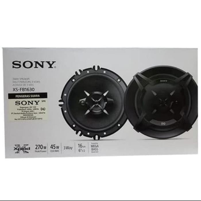 watysalsabillah021- Speaker Coaxial Sony XS FB 1630 Ukuran 6 Inch Murah