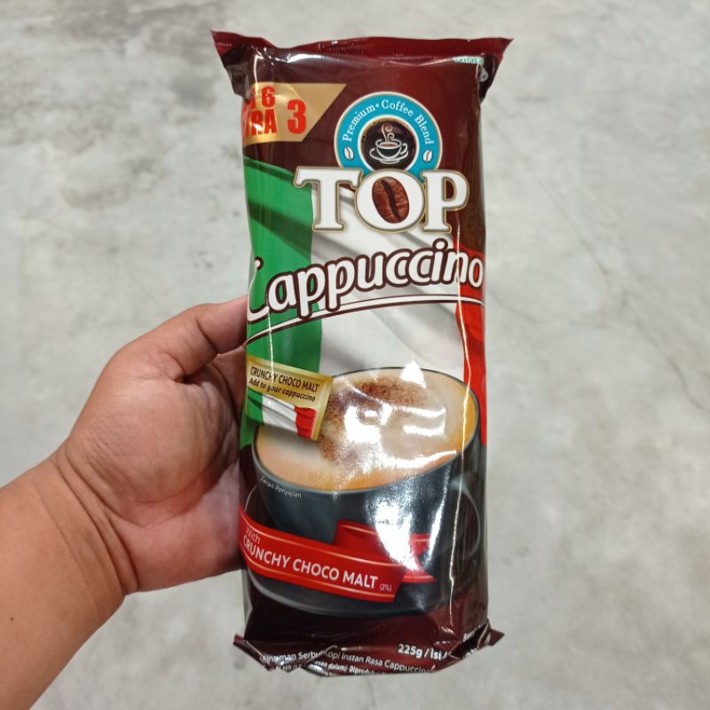 

Top Kopi CAPPUCCINO Coffee Instant Bubuk 25 gr Cappucino 25gr Capuccino Capucino Coffee Powder Instan Pouch