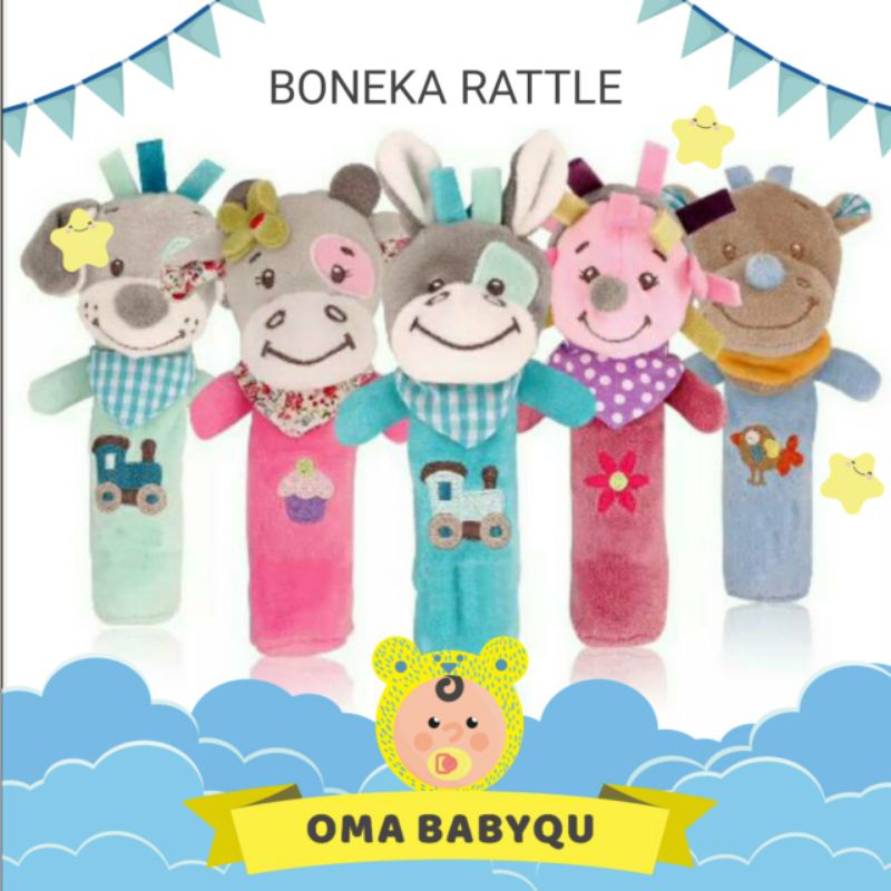 Jual Rattle Stick Besar Mainan Genggam Bayi Mainan Gigitan Bayi Model