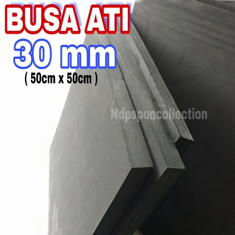 Busa Ati 3cm /3cmx50cmx50cm / Bantalan Panahan /  Spon Tebal / Bantalan Target / Spon Karet