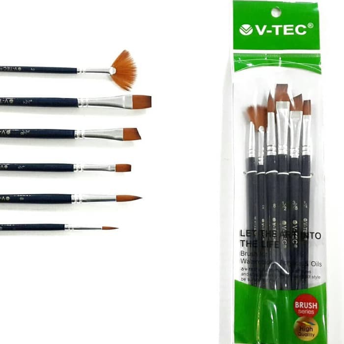 

Kuas V-Tec Set A0107/6