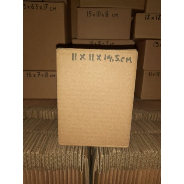 

Kardus 11x11x14.5 cm Baru tebal polos luar dalam