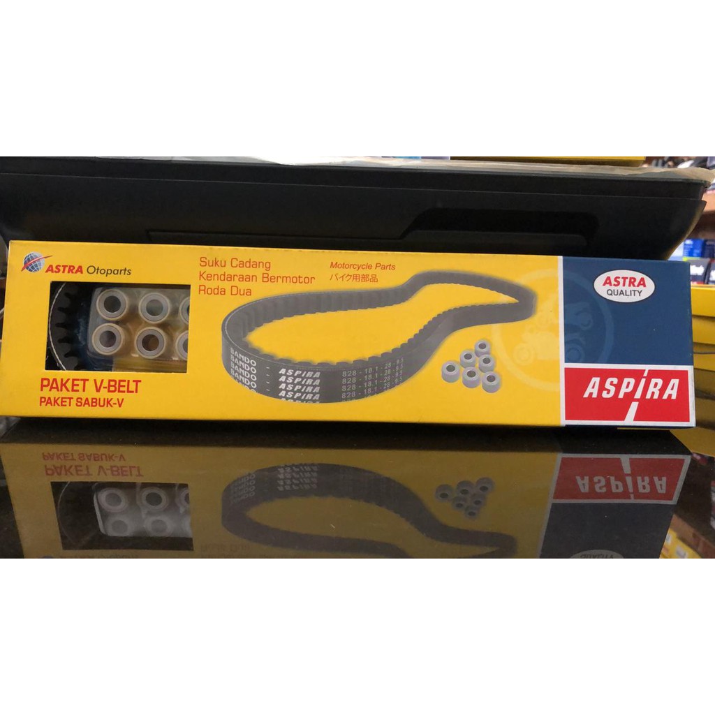Paket V-Belt Van Belt Kit Beat FI - Spacy FI - Scoopy FI Aspira ORIGINAL Paket V-Belt Van Belt Kit B