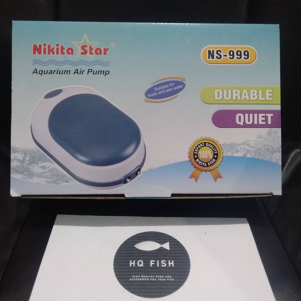 NS 999 NIKITA STAR AERATOR 2 LUBANG AIRPUMP AQUARIUM