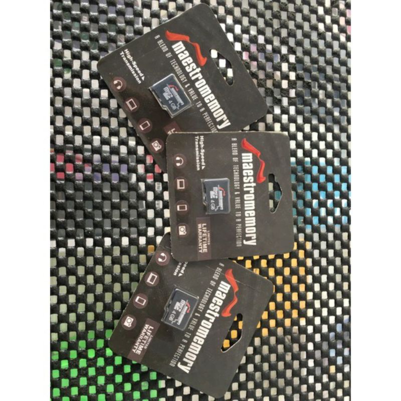 Memori Card MMC micro Sd Maestro 4GB