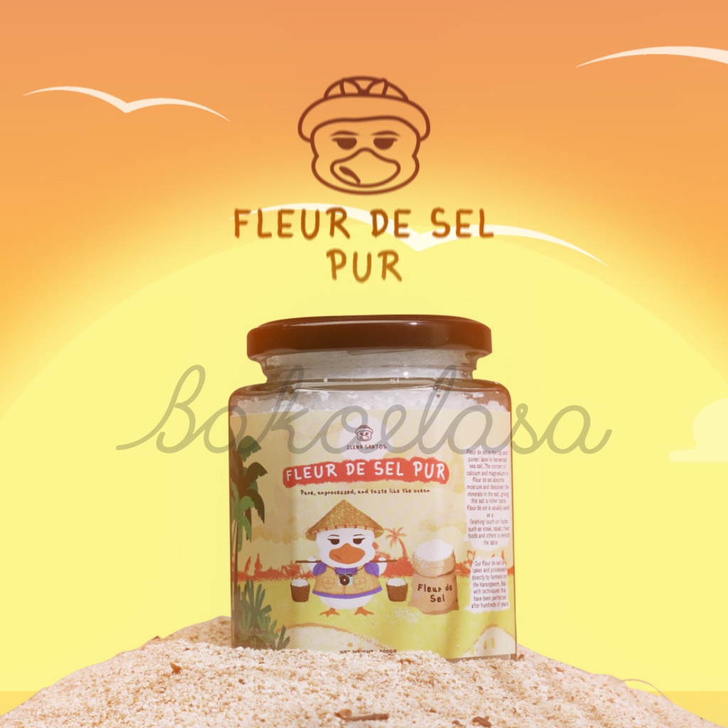 Jual Fleur De Sel Pur - 200 gr | Bunga Garam Laut | Elena Santos ...