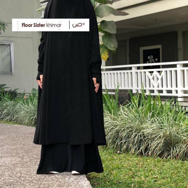 FLOOR Khimar Sister - Shafa Jilbab #ayranashwa