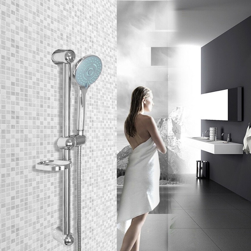 Tiang HandShower 5in1 Murah T8110 -Hand Shower Set Mandi semprotan 5fungsi spray mandi sower tiang hole minimalis /S3-P15