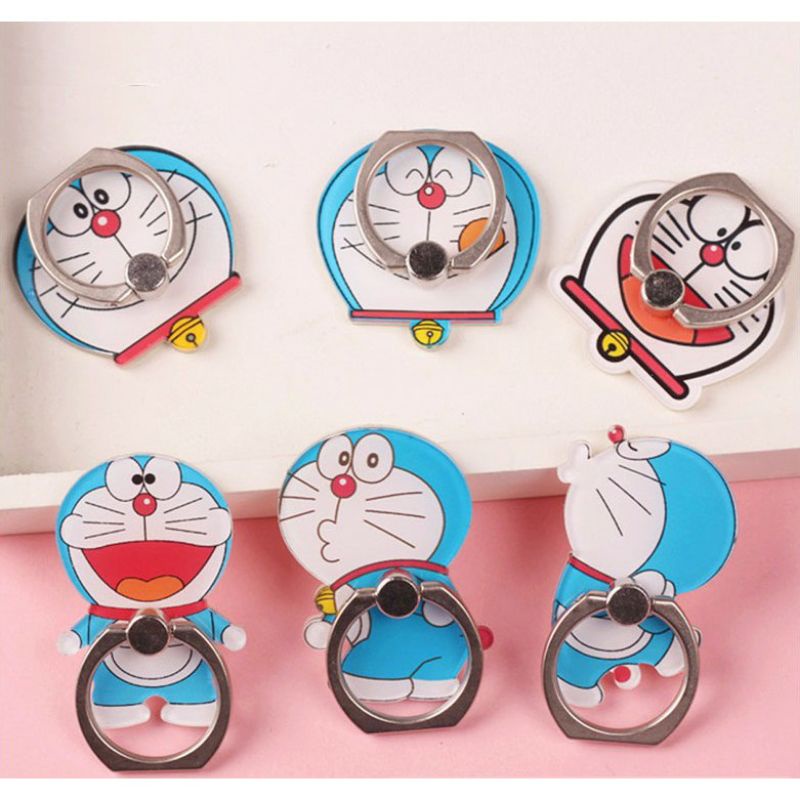 Ring Stand Phone Holder Karakter 3D iRing Holder Cincin Penyangga Handphone Tiga Dimensi