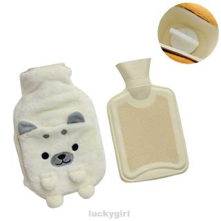 Botol Air Panas  Anti  Bocor Bahan  Karet Dan Fleece Motif Kartun Untuk  Musim Dingin Shopee Indonesia