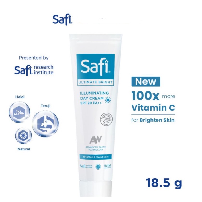 ★ BB ★ Safi Ultimate Bright Illuminating Day Cream SPF 20 PA++ - Pelembab Wajah