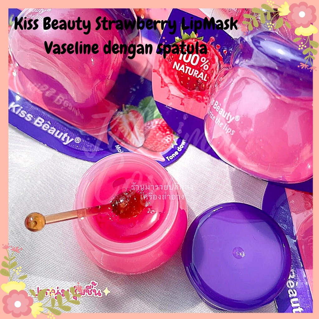 [Per Pcs] Kiss Beauty Lip Mask Strawberry / TOKRIMACOSMET